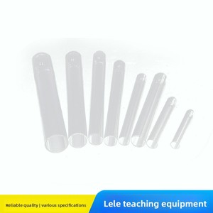 Vetro per Tubi a Fondo Tondo nelle Misure 1275 15150 18180 20200 25200 con Tappi in Legno e Sughero come Accessori - Product Image 5