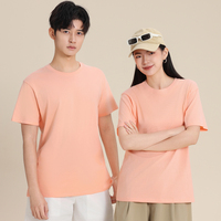 T-shirt décontracté personnalisé 180 g/m² en coton à col rond, manches courtes, respirant et léger pour l'été et le streetwear