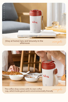 Tasse à café intelligente portable en acier inoxydable 316, isotherme, avec affichage de la température, rechargeable, écologique, pour professionnels