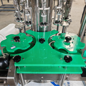 Máy chiết rót rượu vodka tự động quay tròn 2000 chai/giờ với động cơ & PLC dành cho ngành công nghiệp đồ uống và doanh nghiệp nhỏ - Product Image 3