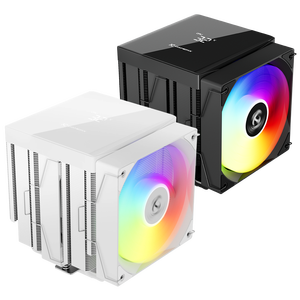 Кулер для процессора Gamer-X MK6 с двойным PWM-управлением, жидкостными подшипниками, ARGB-подсветкой, 6 тепловыми трубками, тихий (32.5 дБ), для игровых ПК - Product Image 1
