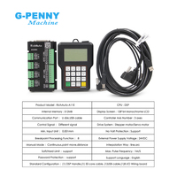 Contrôleur de mouvement 3 axes RichAuto DSP A11E avec écran LCD et mémoire 512 Mo, version anglaise pour machine de fraisage CNC
