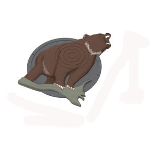 Cible de tir à l'arc 3D en mousse XPE avec noyau remplaçable pour la chasse en extérieur, la pratique du tir sur cerf et ours, légère et durable - Product Image 4