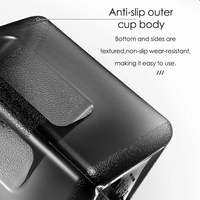 Grande bouteille d'eau magnétique d'une capacité de 2,7 L pour le sport et la salle de sport sans BPA 100% étanche avec logo personnalisé 91OZ