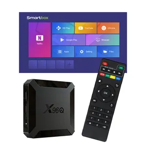 베스트 셀러 팩토리 X96Q H313 안드로이드 10 TV 박스 1Gb 2 Gb 8Gb 16Gb 시그널 와이파이 좋은 가격 재미 놀이 무료 샘플 셋톱 박스