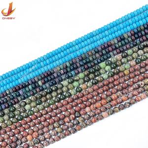 Venta al por mayor bluk piedra curativa natural ágata a granel de alta calidad cuenta de cristal semiprecioso Piedra Natural cuenta suelta - Product Image 3