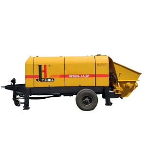 China Manufacturer JIUHE High Output and Efficiency Quick Setup HBT60s 13 90 Electric Trailer <b>Concrete</b> Pump - Product Image 4
