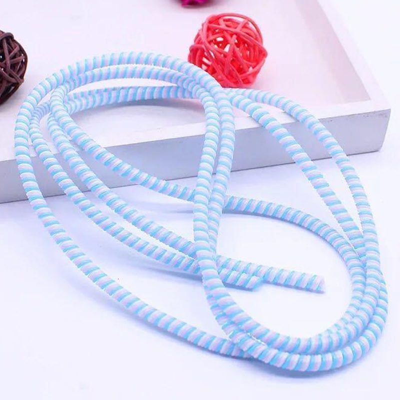 Bleu clair rose blanc