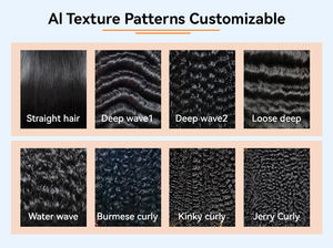 Peluca de Cabello Humano Natural Vietnamita con Frente de Encaje, Estilo Ondulado, sin Pegamento, con Frontal, al por Mayor - Product Image 6