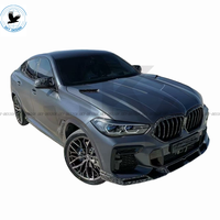 2019-2025 X5 G05 X6 G06 Capot en fibre de carbone pour BMW F95 F96 X5M X6M Pièces de capot en carbone sec