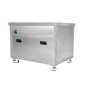 Limpiador ultrasónico industrial de 380 V, equipo de desengrasado de acero inoxidable para limpieza de piezas metálicas y de semiconductores - Product Image 2