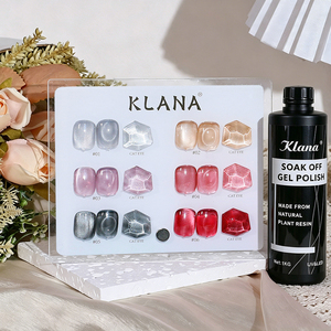 Vente en gros de 1 kg de gel UV pour ongles, gel effet œil de chat, gel UV magnétique de haute qualité, sans HEMA, pour salon, DIY, longue durée - Product Image 3