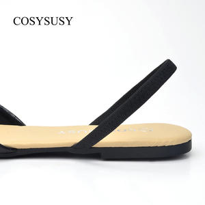 New <b>flat</b>-bottom sandals with stone texture, slip-resistant and closed <b>toe</b>, suitable for summer fashion and casual wear. - Product Image 5