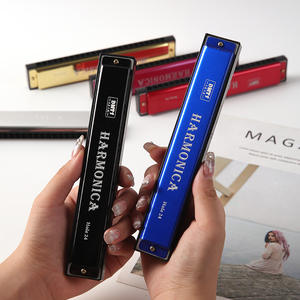 Vente en gros/OEM/<span class=keywords><strong>Prix</strong></span> d'usine Fabricant Vente en gros <span class=keywords><strong>Harmonica</strong></span> à double rangée à clé C diatonique à 24 trous Design à 6 couleurs pour les étudiants d'âge préscolaire - Product Image 3