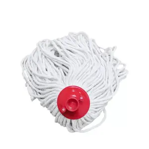 Wholesaler Top Sale Good Price Reusable Cotton Yarn Mop Head Manufacturer Wet And Dry Mops For Home Clean