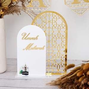 Décorations marocaines à double arche pour la décoration de l'Omra Moubarak - Product Image 3