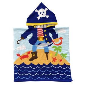 Large Size Microfiber Kids <b>Poncho</b> Beach <b>Towel</b> Cartoon Print <b>Poncho</b> Kids Hooded <b>Towel</b> in Stock - Product Image 2
