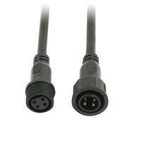 Câble d'extension étanche M16 3Pin 4Pin 5Pin Personnalisable Connecteur IP68 m12 avec fil Mâle à Femelle M12 LED Câble étanche