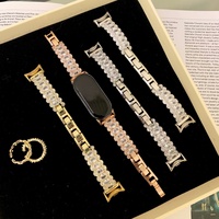 Металлический браслет с прозрачными цирконами для Apple Watch S10 9 8 7 SE, модный женский ремешок для Iwatch 46 мм 42 мм Ultra 49 мм