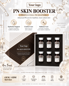 Ampoule PN Skin Booster 5mL, sérum PDRN, revitalisant pour le visage, marque privée OEM ODM - Product Image 2