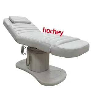 2023 Hochey Medical New Electric 3 Motor Airbag Beauty Electric Massage Bed Beauty Heating Facial Bed