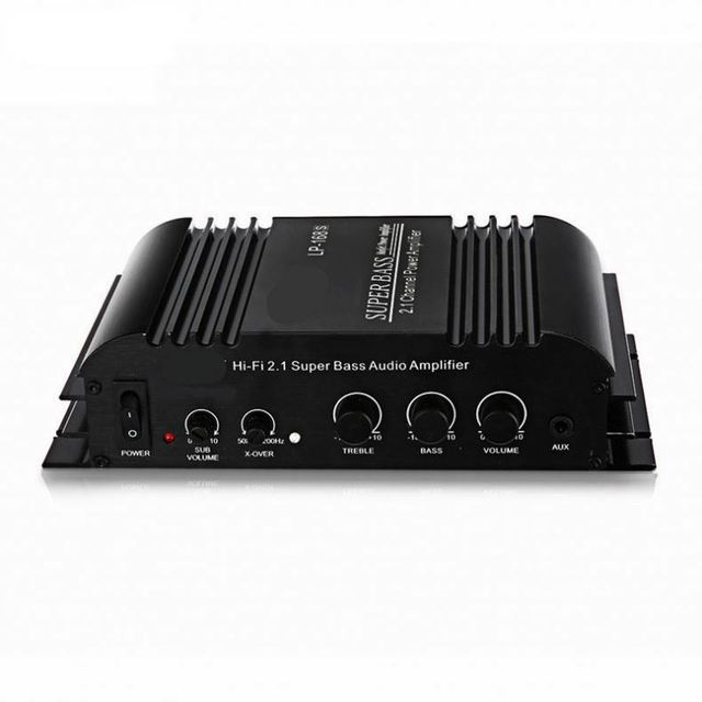 LP-168S LP-168HA  Heavy Bass 2.1 Channel Amplifier 12v Car Power Audio Amplifier