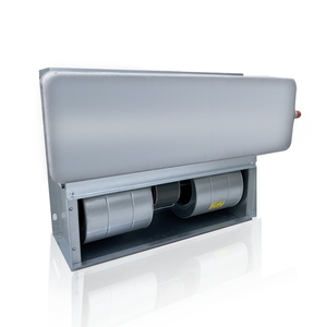 Unité de ventilo-convecteur de refroidissement intérieur modèle de base à deux tuyaux et deux rangées avec tube en cuivre et ailettes en aluminium 220V faible bruit - Product Image 2