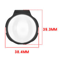 HONGDAK Protection de haute qualité en verre trempé pour objectif optique, filtre de protection pour caméra Dji OSMO 360