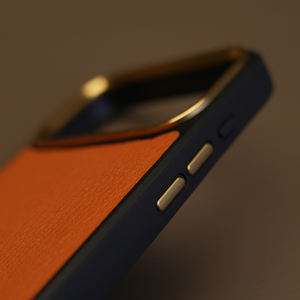 Étui de téléphone en cuir de chèvre pleine fleur de qualité supérieure, silencieux, luxueux, magnétique, antichoc, pour 17 Pro Max, vente en gros en dropshipping - Product Image 3