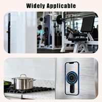 Cadeaux promotionnels Accessoires pour téléphone Support de doigt confortable 3-en-1 Support magnétique pour téléphone avec rotation à 360° °   Angle de rotation