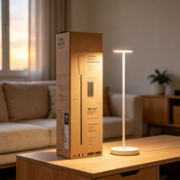 Boîte d'emballage pour lampe de table avec logo personnalisé, boîte en papier kraft ondulé, vente en gros, cartons d'expédition robustes pour l'expédition, directement de l'usine
