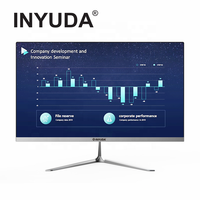 Ordinateur de bureau tout-en-un (AIO) incurvé 19/22/24 pouces, Intel Core i3, DDR3, SSD, neuf, OEM, ensemble complet, 4 Go de mémoire, processeur quadricœur, VGA, UE/Royaume-Uni