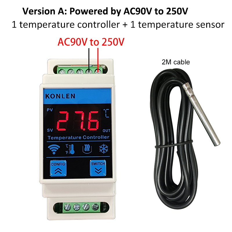 AC90V to AC250V