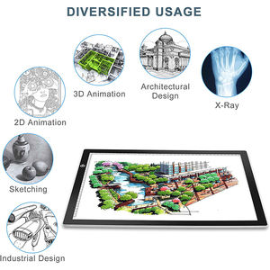 Planche de pochoir d'artiste 2023 LED tatouage dessin traçage LED tampon lumineux <span class=keywords><strong>tablette</strong></span> <span class=keywords><strong>graphique</strong></span> LED traçage panneau lumineux - Product Image 5