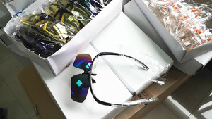 New Custom logo Oakly Riding UV400 <strong>Sunglasses</strong> Outdoor <strong>Foldable</strong> Cycling Sports Glasses with Myopia Frame - Product Image 6