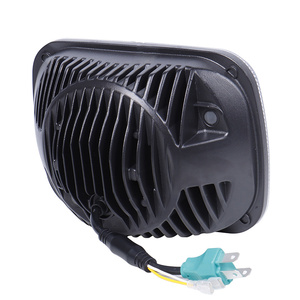 ไฟหน้า LED ทรงสี่เหลี่ยมสำหรับรถบรรทุกใหม่ ขนาด 5x7 7x6 นิ้ว สำหรับรถยนต์แลนด์ครุยเซอร์ ปราโด KZJ70 KZJ73 KZJ78 ปี 93-96 พร้อมไฟ DRL สีขาว และไฟเลี้ยว สำหรับรถจี๊ป เชอโรกี XJ - Product Image 3