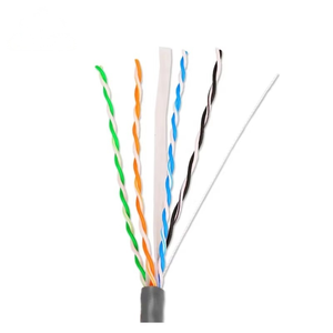 Câble LAN blindé Cat6, 4 paires, 8 conducteurs, 23AWG, cuivre nu massif, 1000 Mbps Gigabit, 305 m (1000 pi) en rouleau, câble réseau <span class=keywords><strong>Ethernet</strong></span> intérieur - Product Image 2