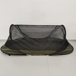 220cm tự động mở nhanh cắm trại ngoài trời lưới chống muỗi giường Lều trẻ em dệt giường bãi biển Oxford vải gấp quân đội - Product Image 4