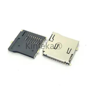 Hot sale Smart card connector Trans-Flash Push-Push Type Memory TF Micro SD Card Socket Connector