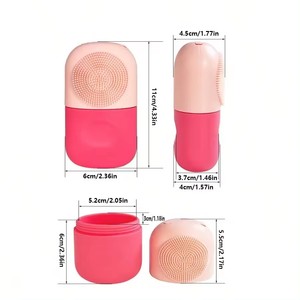 Không Bị Rò Rỉ Băng Mặt Con Lăn Massage Mắt Khuôn Mặt Vẻ Đẹp Mềm Silicone Cube Ice Khuôn Mặt Silicone Ice Con Lăn Cho Da Làm Mát - Product Image 3