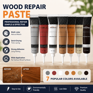 Pâte de réparation <span class=keywords><strong>pour</strong></span> <span class=keywords><strong>bois</strong></span> couleur personnalisée, mastic <span class=keywords><strong>pour</strong></span> meubles, réparation des rayures, remplissage des fissures, fabricant OEM - Product Image 1