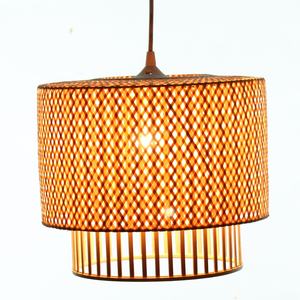 โคมไฟไม้ไผ่เป็นมิตรต่อสิ่งแวดล้อมของเวียดนามจี้ธรรมชาติสำหรับตกแต่งบ้าน - Product Image 1