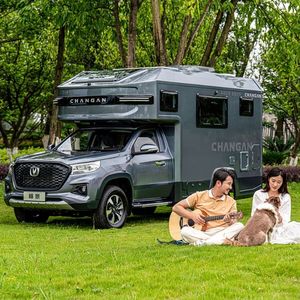 Autocaravana de Lujo Popular <span class=keywords><strong>en</strong></span> China 2025, Camioneta 4x4, Remolque con Panel Solar, Autobús Motorizado, Caravanas <span class=keywords><strong>en</strong></span> <span class=keywords><strong>Stock</strong></span> - Product Image 2