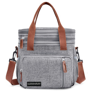 3 Layers Large Capacity Lunch Bag Insulated Cooler Bag Backpack