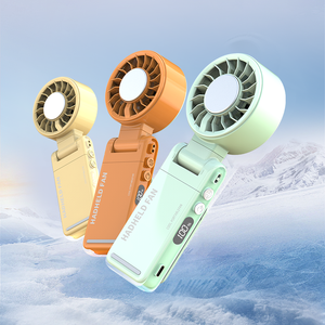 Ventilador de Mano sin Aspas de Alta Potencia 4000mAh, 100 Velocidades, Turbo Refrigeración, Recargable, Plegable, para Exteriores, Cuello/Persona, Ligero y Compacto - Product Image 6
