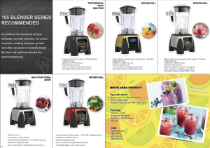 Thương mại nhỏ nhỏ vắt nước trái cây blander Máy xử lý thực phẩm Máy ép trái cây điện Heavy Duty xách tay 3 trong 1 máy xay sinh tố 3L 4L 2L - Product Image 5