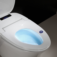 WC intelligent japonais moderne, cuvette de toilette intelligente, toilette électrique en céramique, WC monobloc, ensemble de toilette