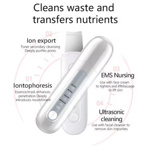 เครื่องทำความสะอาดผิวหน้าแบบมือถือ ขจัดสิวเสี้ยน ทำความสะอาดรูขุมขน แปรงขัดผิว กำจัดเซลล์ผิวที่ตายแล้ว - Product Image 3