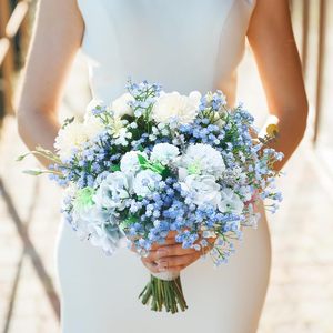 Janinka - Ramo de Gypsophila Artificial Realista y Duradero de 30 Piezas, 20.8 Pulgadas, Decoración Floral Artificial para Bodas y Fiestas - Product Image 4