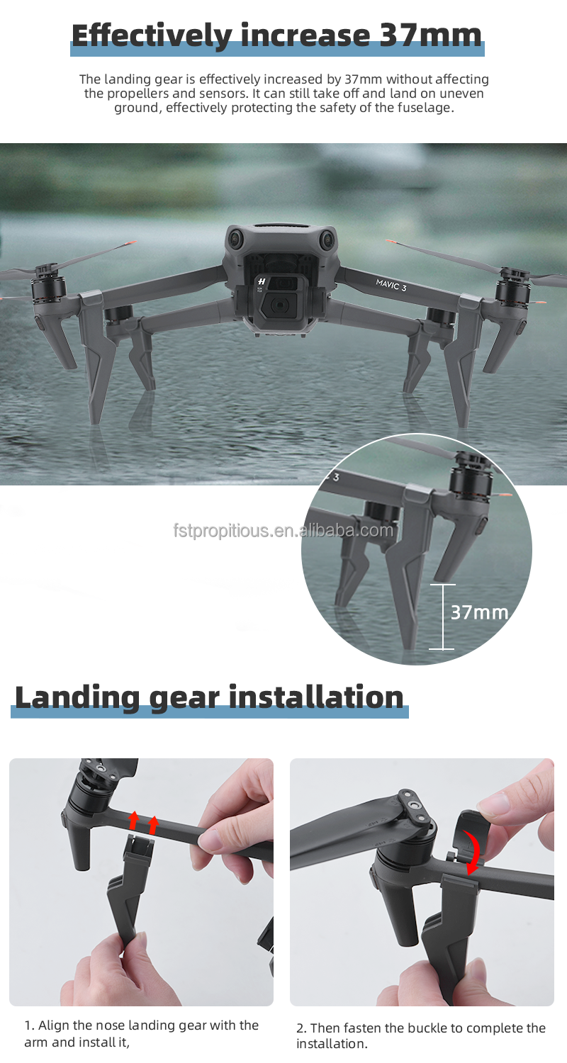 Drone lanceur à distance – Système de largage d'air pour DJI Mavic Pro